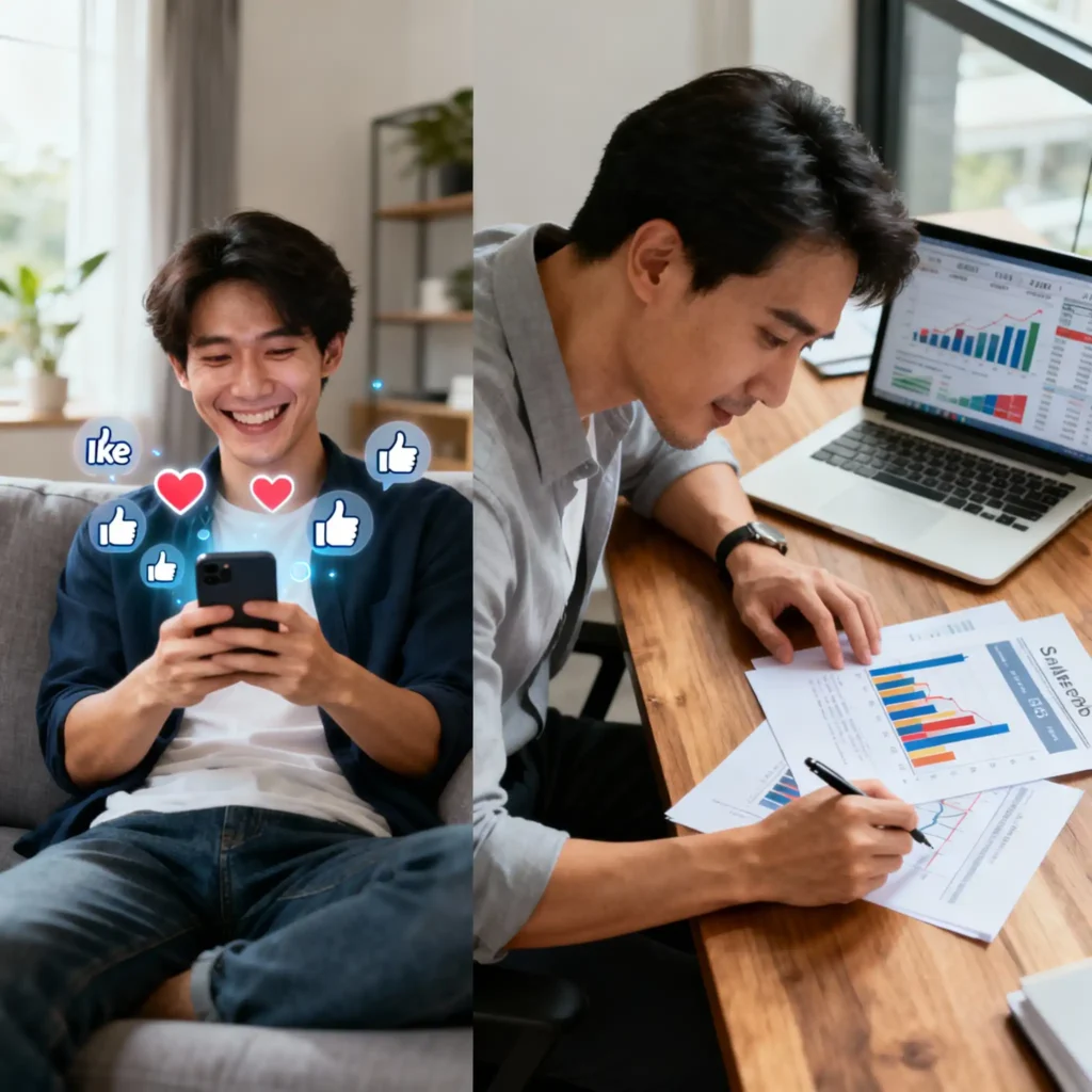 Don't Fall for Fancy Numbers: Understanding Vanity Metrics in Digital Marketing (A Beginner's Guide) 3 Vanity metrics vs meaningful business results