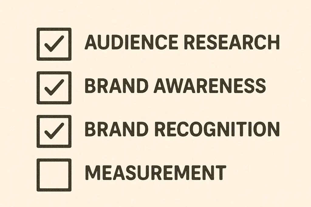 Your Action Plan: Start Building Brand Awareness
